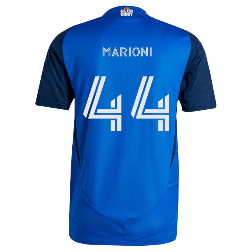 נשים Giovanni Marioni #44 כחול מלכותי כתום ג'רזי ביתית 2026/27 חולצה קצרה