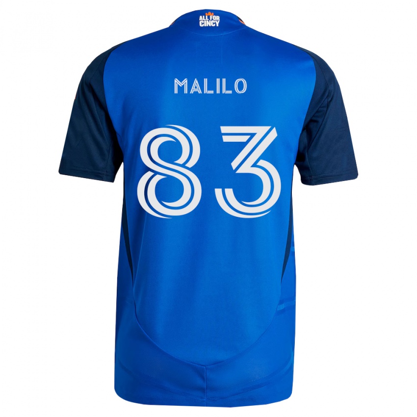 נשים Chance Malilo #83 כחול מלכותי כתום ג'רזי ביתית 2026/27 חולצה קצרה