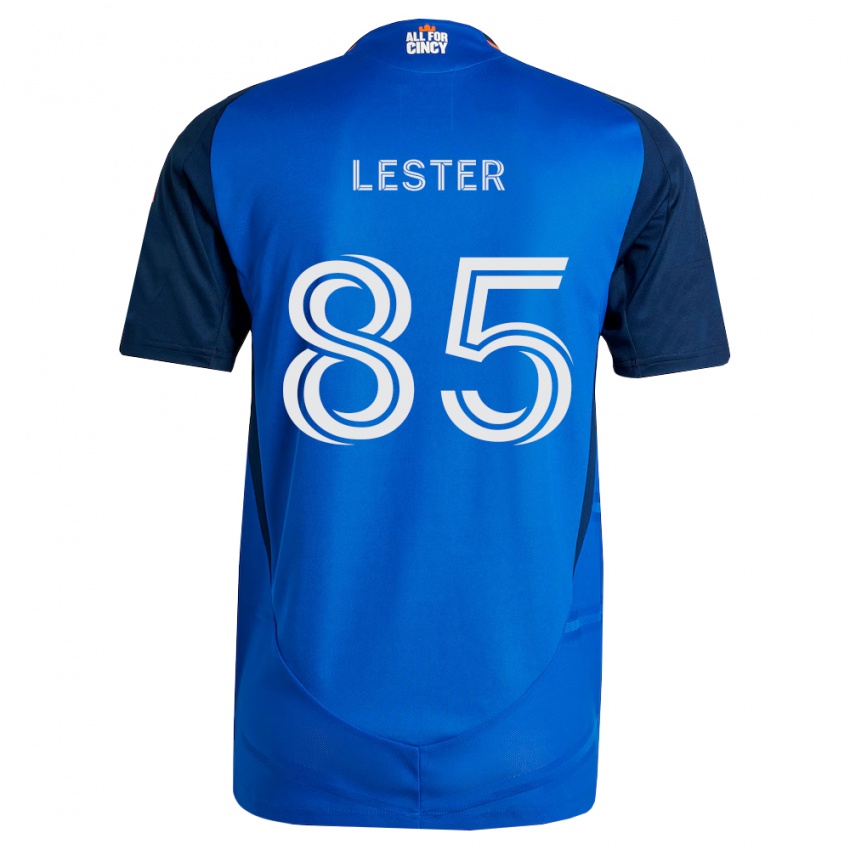 נשים Dominick Lester #85 כחול מלכותי כתום ג'רזי ביתית 2026/27 חולצה קצרה