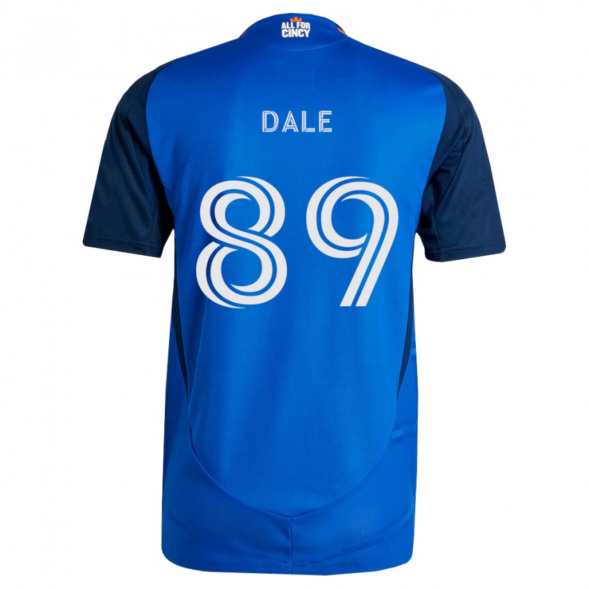נשים Connor Dale #89 כחול מלכותי כתום ג'רזי ביתית 2026/27 חולצה קצרה