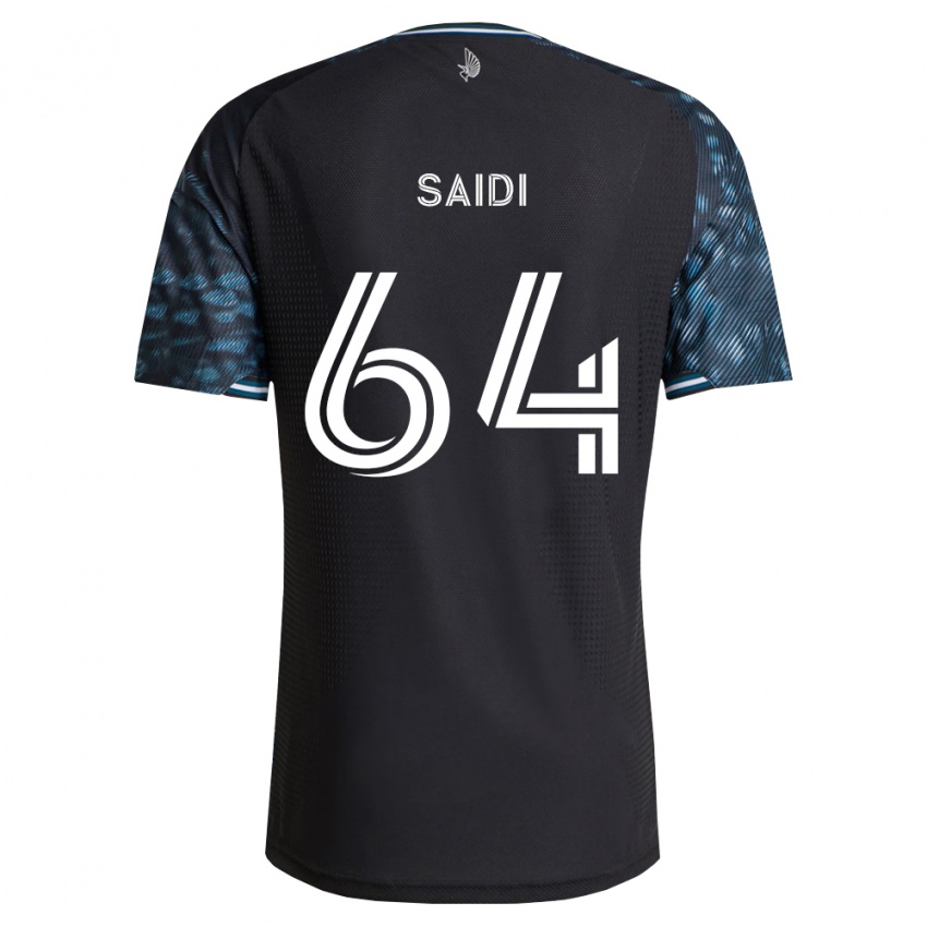נשים Issa Saidi #64 שחור לבן ג'רזי ביתית 2026/27 חולצה קצרה