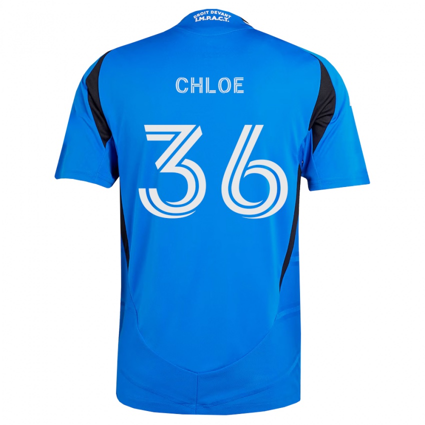 נשים Scicchitano Chloe #36 כחול לבן שחור ג'רזי ביתית 2026/27 חולצה קצרה