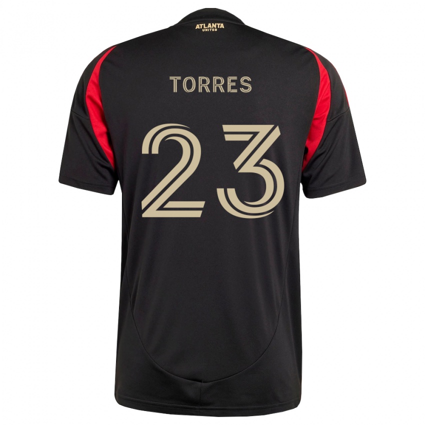 נשים Adyn Torres #23 שחור אדום ג'רזי ביתית 2026/27 חולצה קצרה