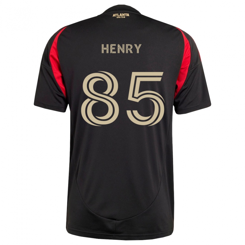 נשים Amir Henry #85 שחור אדום ג'רזי ביתית 2026/27 חולצה קצרה