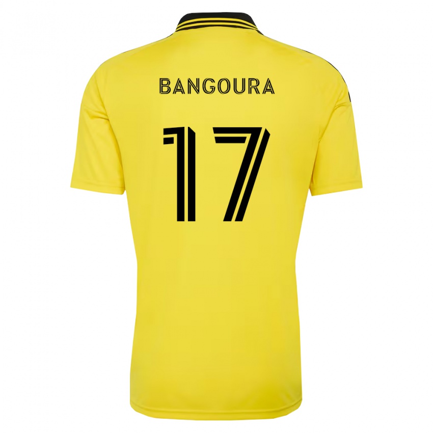נשים Sekou Bangoura #17 צהוב שחור ג'רזי ביתית 2026/27 חולצה קצרה