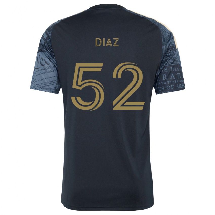 נשים Samuel Diaz #52 כחול צי חום ג'רזי ביתית 2026/27 חולצה קצרה
