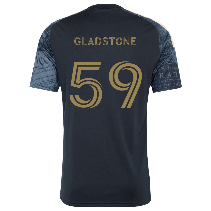נשים Tyler Gladstone #59 כחול צי חום ג'רזי ביתית 2026/27 חולצה קצרה