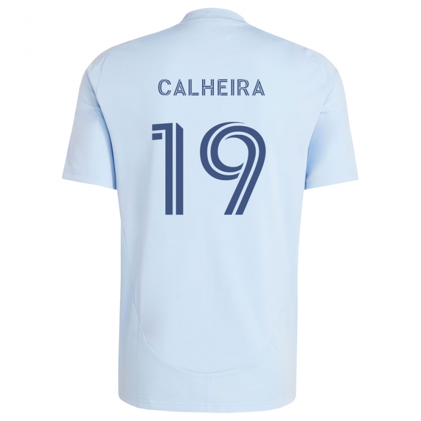 נשים Taylor Calheira #19 כחול בהיר אפור בהיר ג'רזי ביתית 2026/27 חולצה קצרה