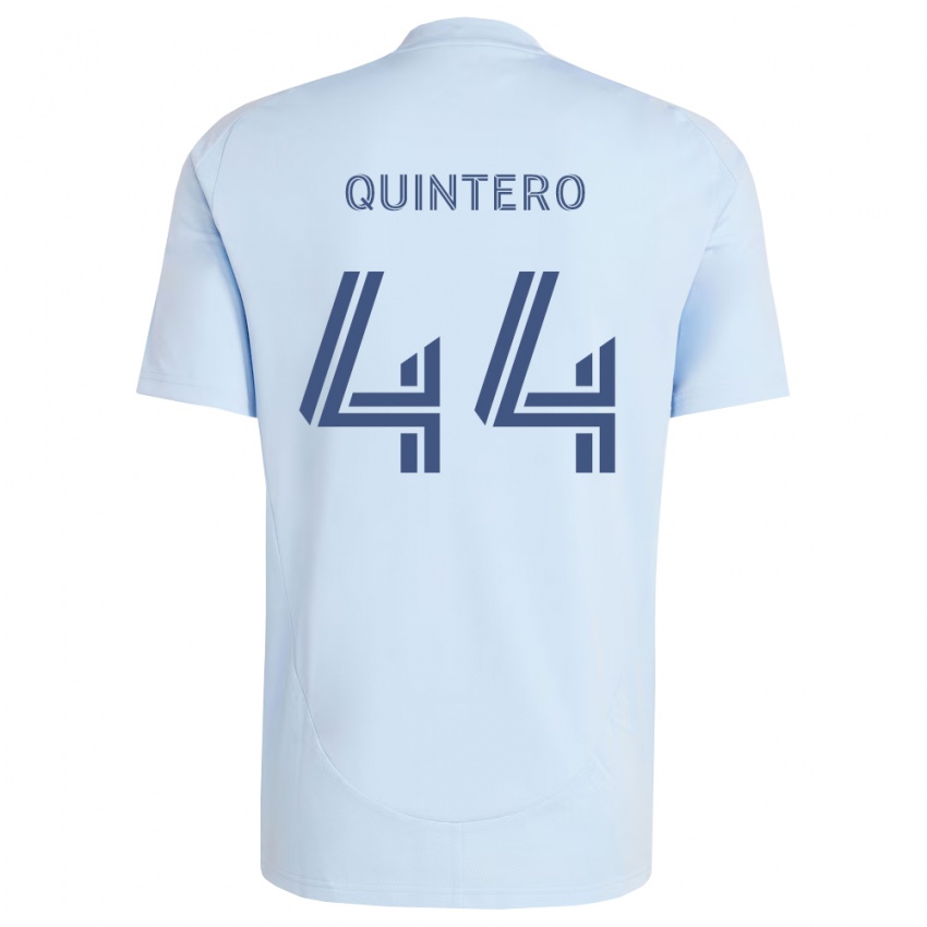 נשים Gael Quintero #44 כחול בהיר אפור בהיר ג'רזי ביתית 2026/27 חולצה קצרה