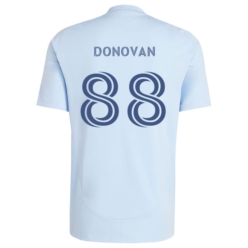 נשים Shane Donovan #88 כחול בהיר אפור בהיר ג'רזי ביתית 2026/27 חולצה קצרה