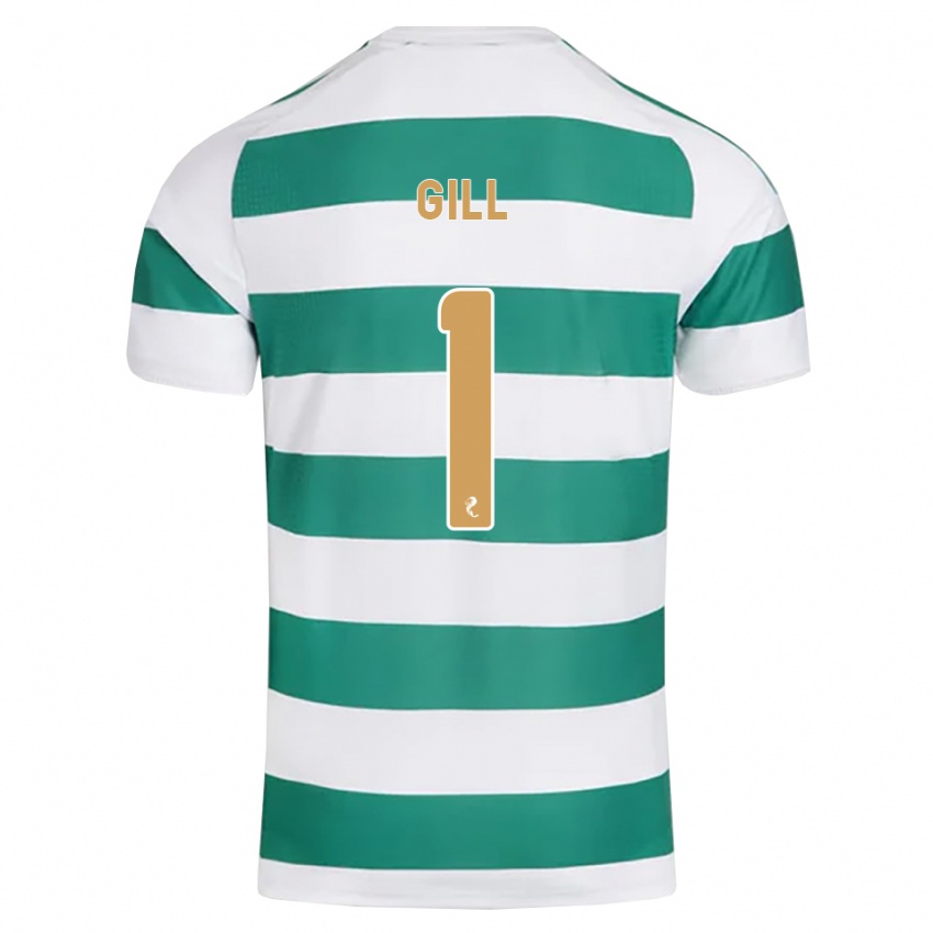 נשים Marcus Gill #1 ציאן כהה לבן ג'רזי ביתית 2026/27 חולצה קצרה