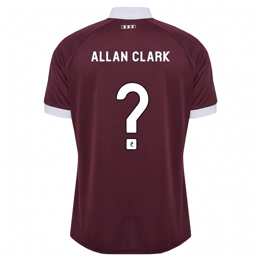 נשים Allan Clark #0 בורגונדי לבן ג'רזי ביתית 2026/27 חולצה קצרה נשים Allan Clark #0 בורגונדי לבן ג'רזי ביתית 2026/27 חולצה קצרה