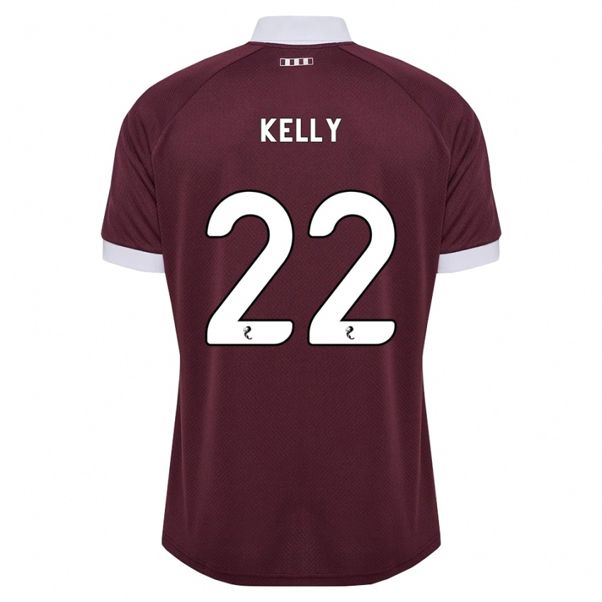 נשים Ryan Kelly #22 בורגונדי לבן ג'רזי ביתית 2026/27 חולצה קצרה