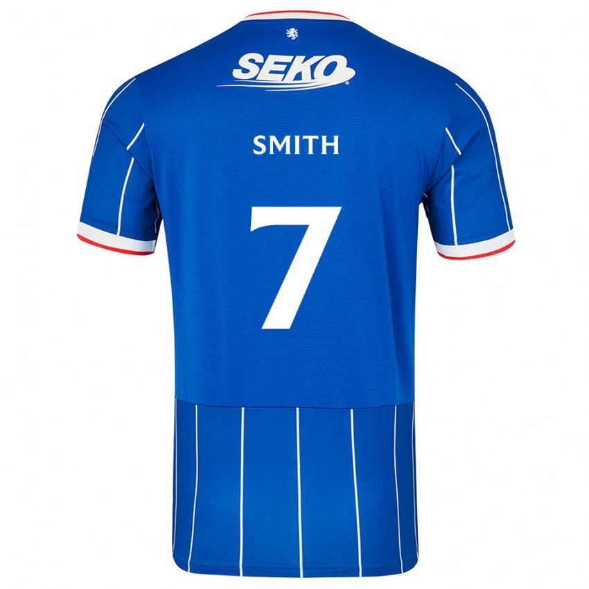 נשים Alexander Smith #7 אדום כחול לבן ג'רזי ביתית 2026/27 חולצה קצרה
