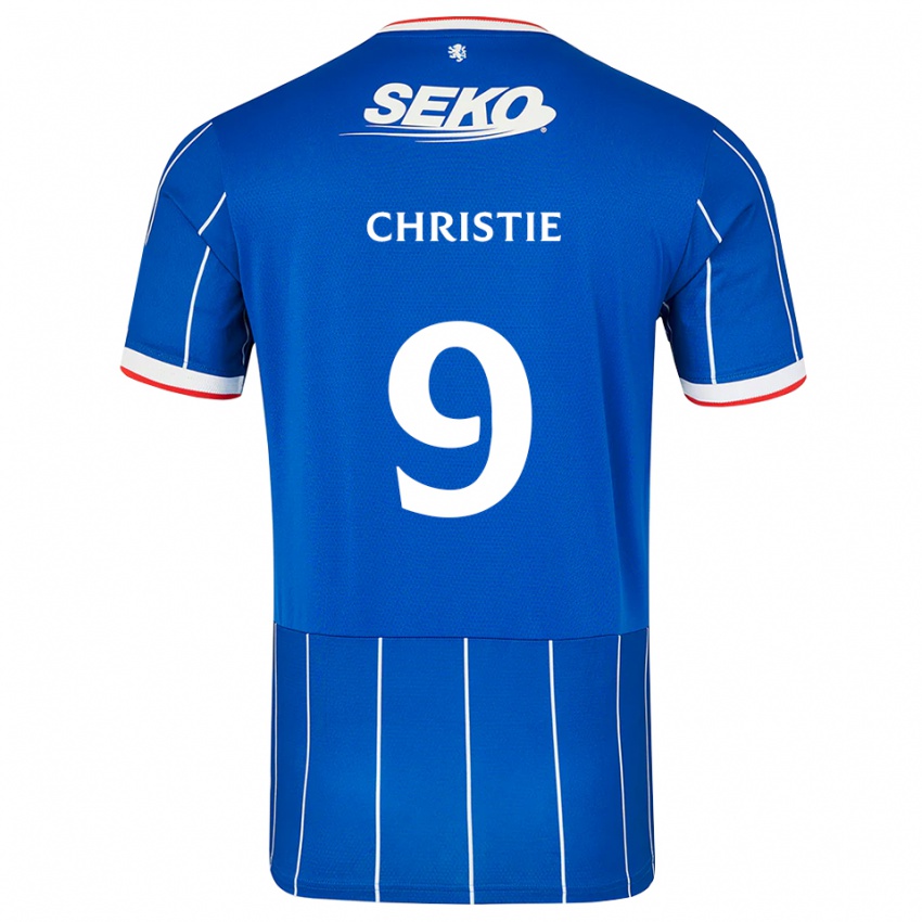 נשים Cormac Christie #9 אדום כחול לבן ג'רזי ביתית 2026/27 חולצה קצרה