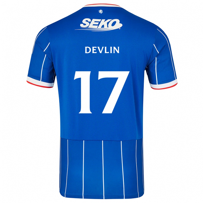 נשים Cammy Devlin #17 אדום כחול לבן ג'רזי ביתית 2026/27 חולצה קצרה