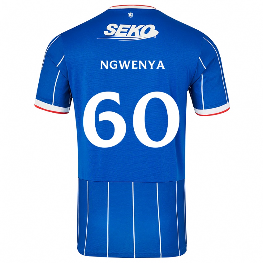 נשים Corey Ngwenya #60 אדום כחול לבן ג'רזי ביתית 2026/27 חולצה קצרה