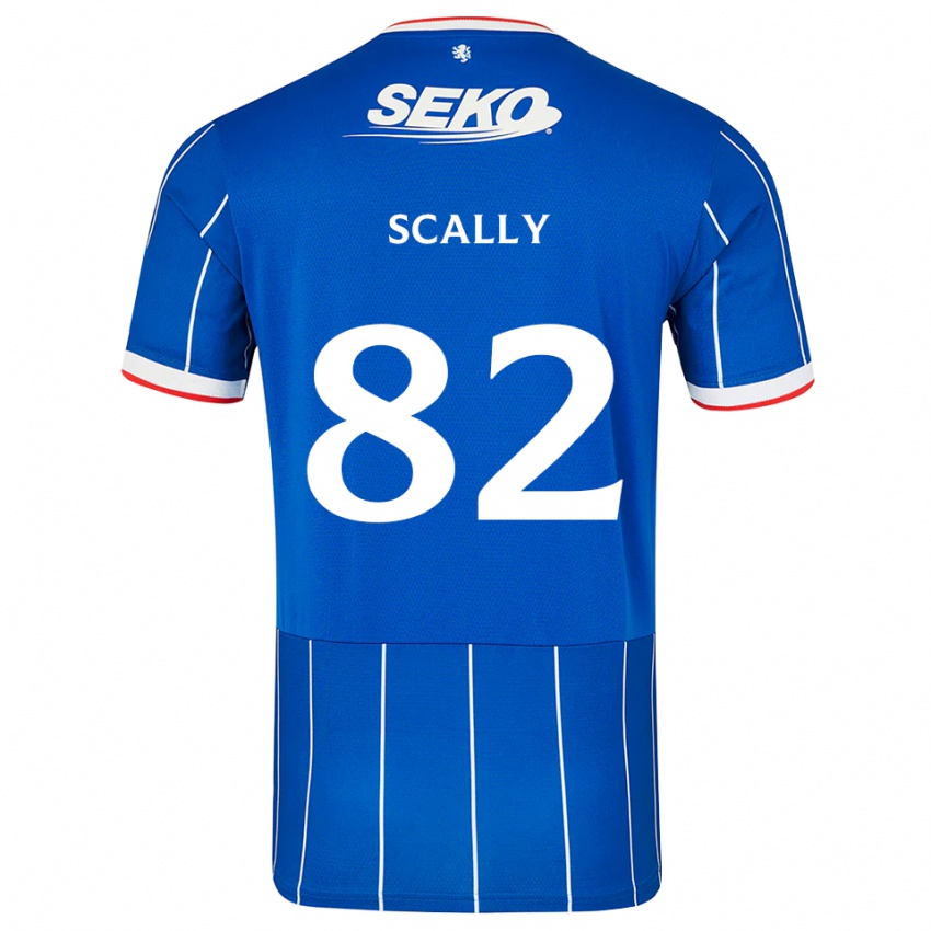 נשים Ashton Scally #82 אדום כחול לבן ג'רזי ביתית 2026/27 חולצה קצרה