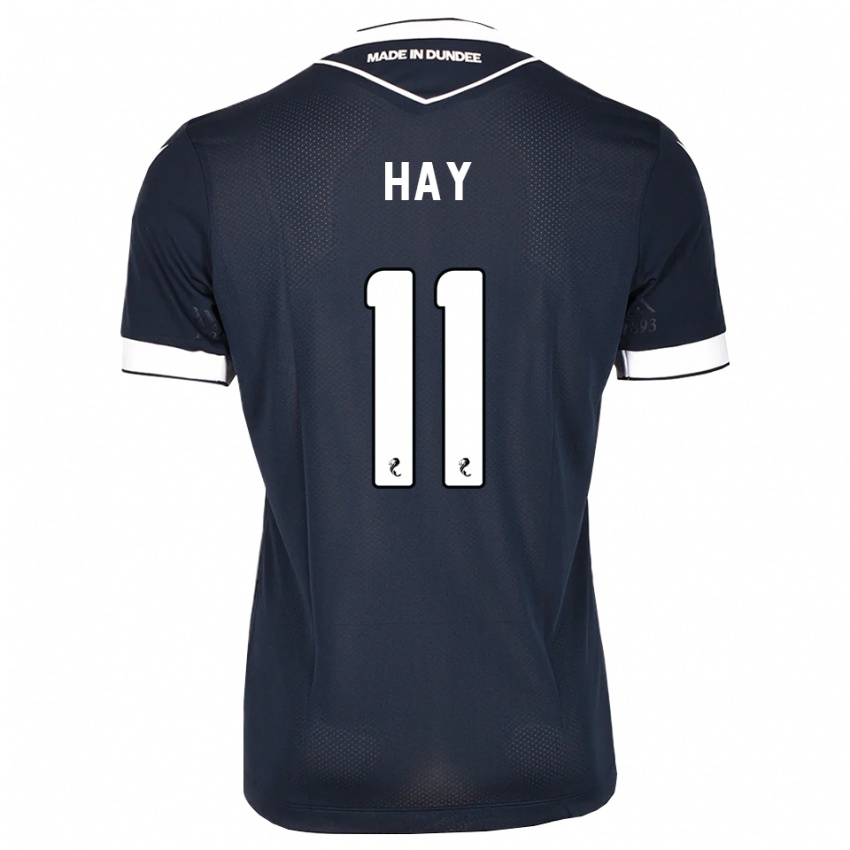 נשים Ashley Hay #11 כחול חצות לבן ג'רזי ביתית 2026/27 חולצה קצרה