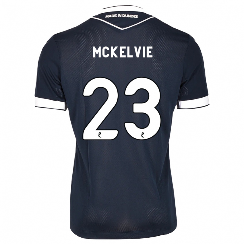 נשים Lewis Mckelvie #23 כחול חצות לבן ג'רזי ביתית 2026/27 חולצה קצרה