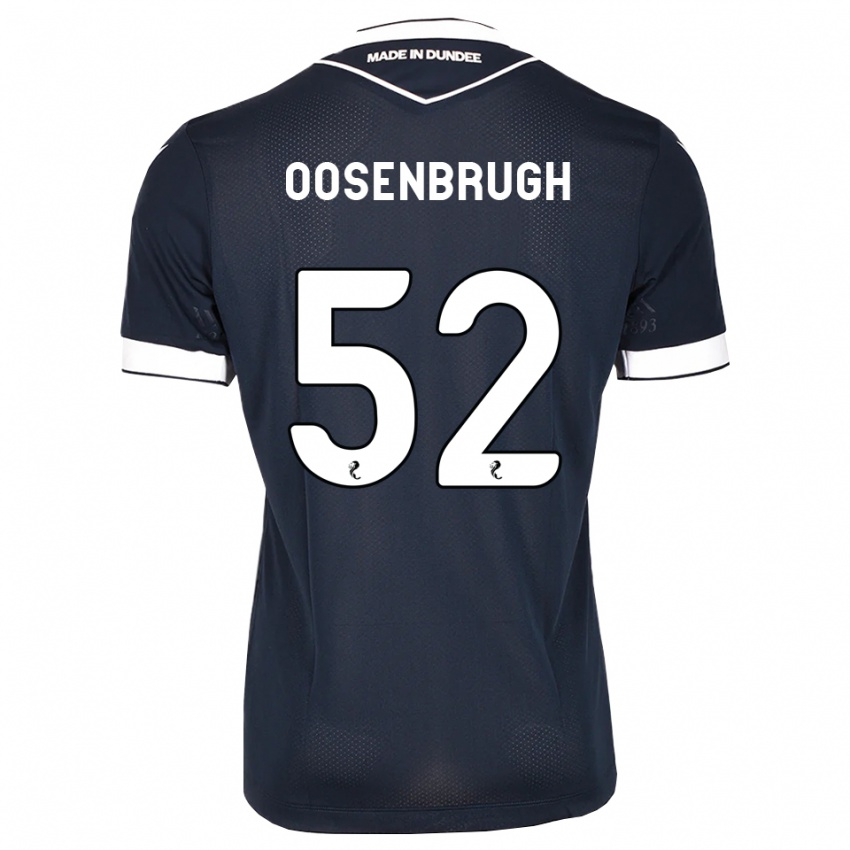 נשים Charley Oosenbrugh #52 כחול חצות לבן ג'רזי ביתית 2026/27 חולצה קצרה