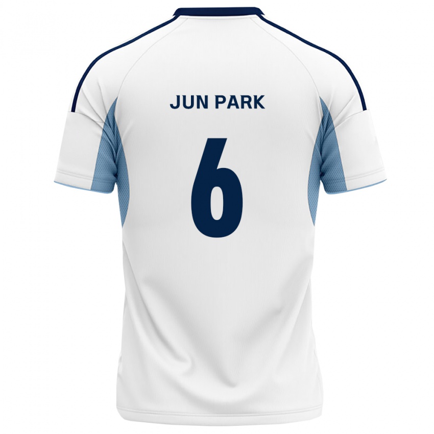 נשים Jun Park #6 כחול מלכותי לבן הרחק ג'רזי 2026/27 חולצה קצרה