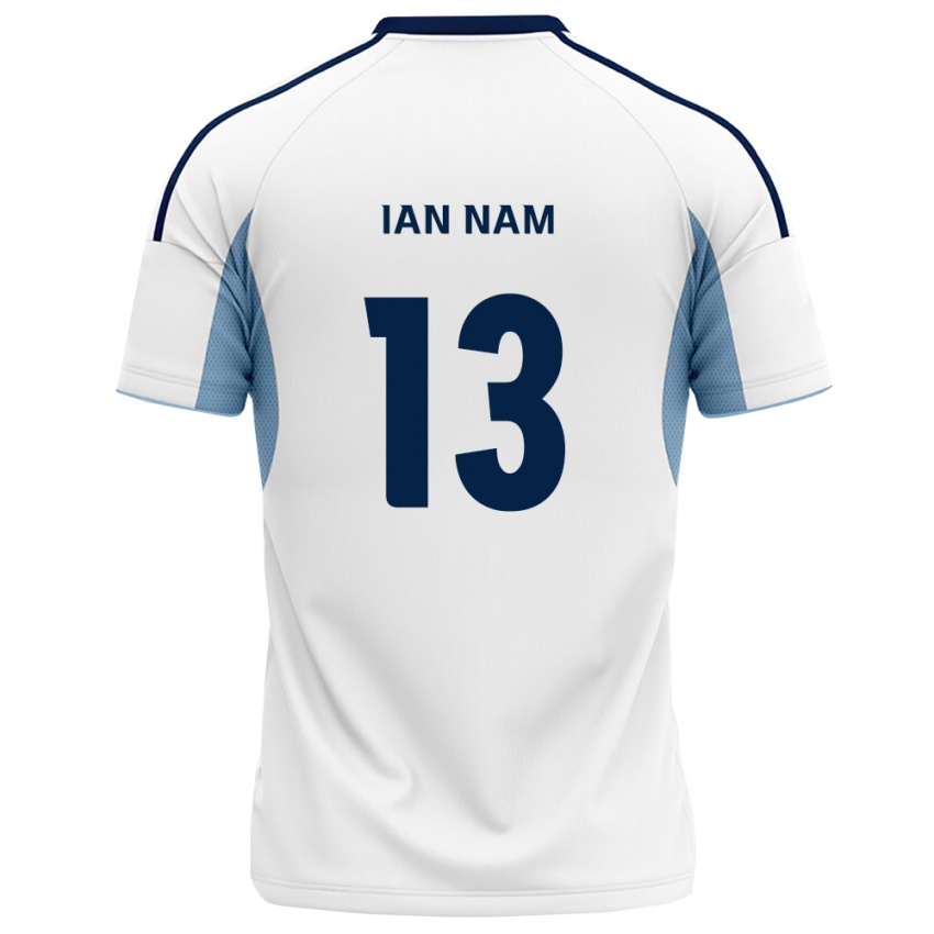 נשים Ian Nam #13 כחול מלכותי לבן הרחק ג'רזי 2026/27 חולצה קצרה