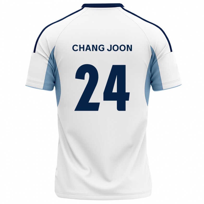 נשים Chang-Joon Lee #24 כחול מלכותי לבן הרחק ג'רזי 2026/27 חולצה קצרה