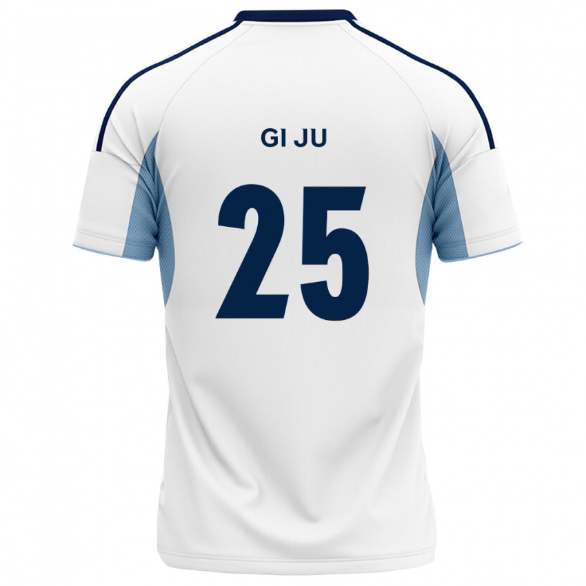 נשים Gi-Ju Kwon #25 כחול מלכותי לבן הרחק ג'רזי 2026/27 חולצה קצרה