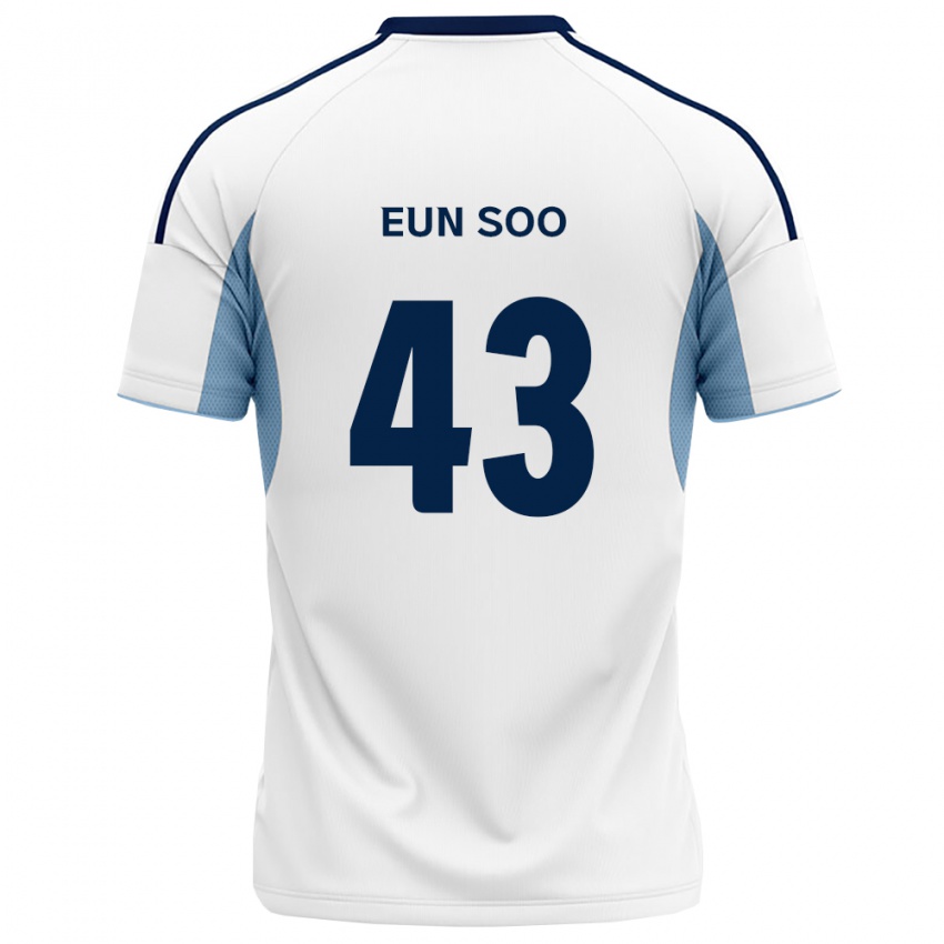 נשים Eun-Soo Choi #43 כחול מלכותי לבן הרחק ג'רזי 2026/27 חולצה קצרה