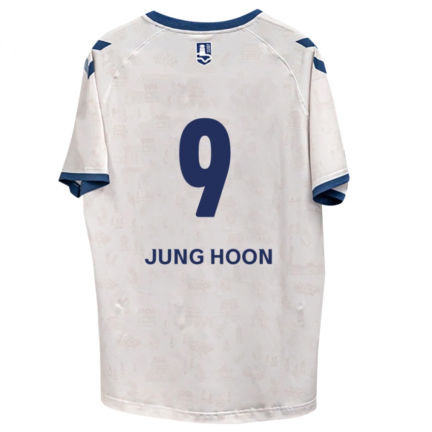 נשים Jung-Hoon Ji #9 כחול מלכותי לבן הרחק ג'רזי 2026/27 חולצה קצרה נשים Jung-Hoon Ji #9 כחול מלכותי לבן הרחק ג'רזי 2026/27 חולצה קצרה