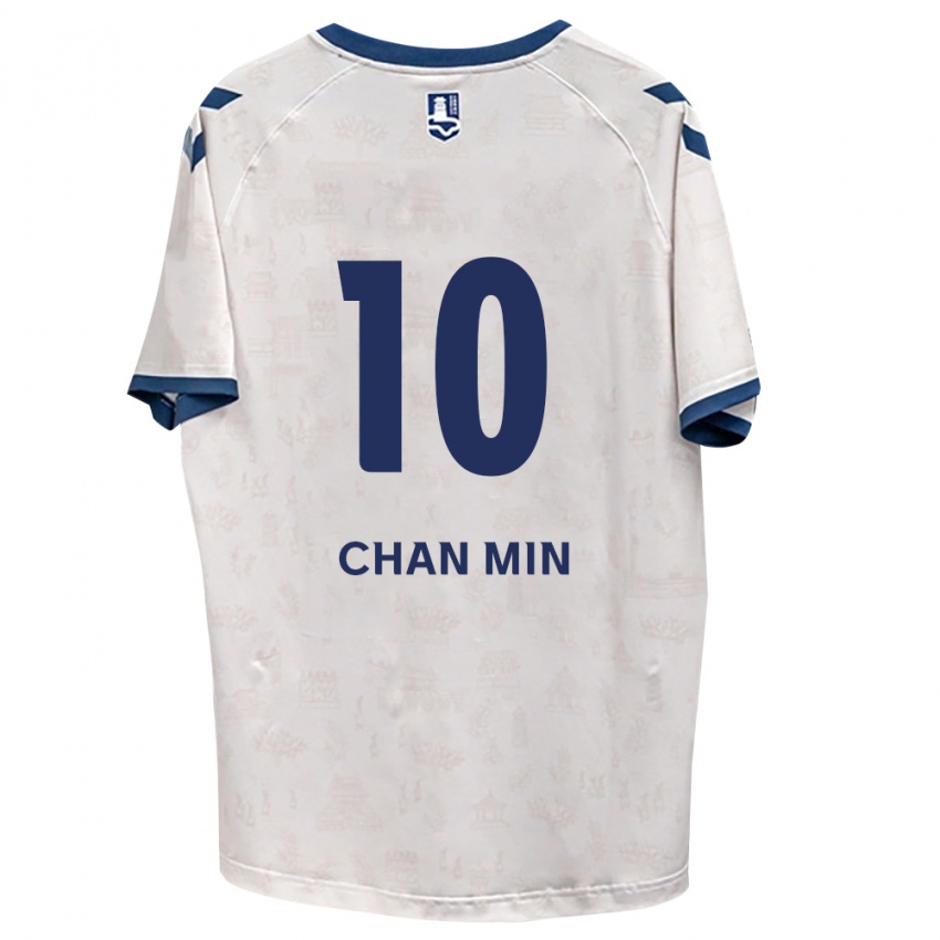 נשים Chan-Min Lee #10 כחול מלכותי לבן הרחק ג'רזי 2026/27 חולצה קצרה
