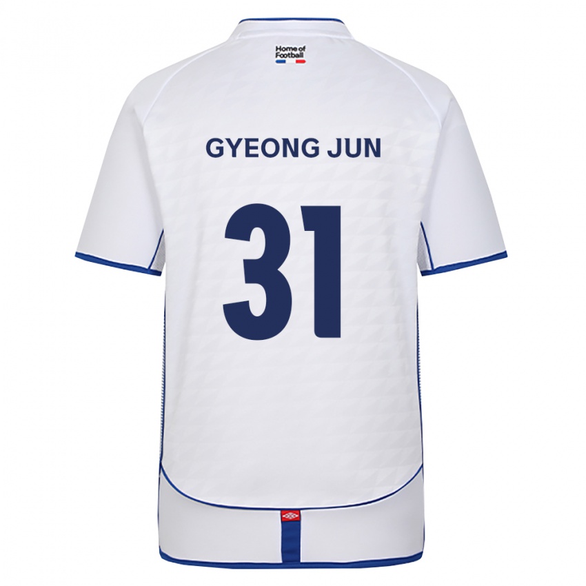נשים Gyeong-Jun Lee #31 שחור לבן אדום הרחק ג'רזי 2026/27 חולצה קצרה