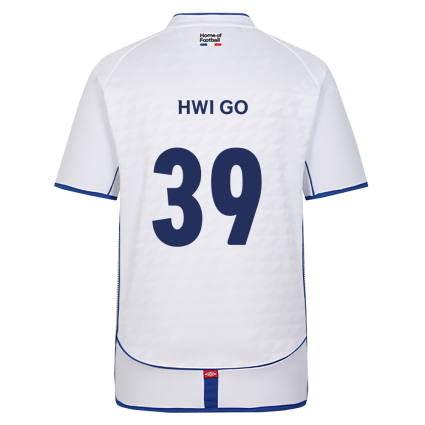 נשים Hwi-Go Lee #39 שחור לבן אדום הרחק ג'רזי 2026/27 חולצה קצרה