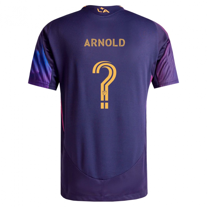 נשים Gabriel Arnold #0 סגול עמוק צהוב הרחק ג'רזי 2026/27 חולצה קצרה