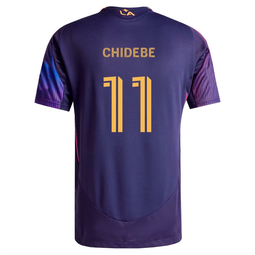 נשים Ikenna Chidebe #11 סגול עמוק צהוב הרחק ג'רזי 2026/27 חולצה קצרה