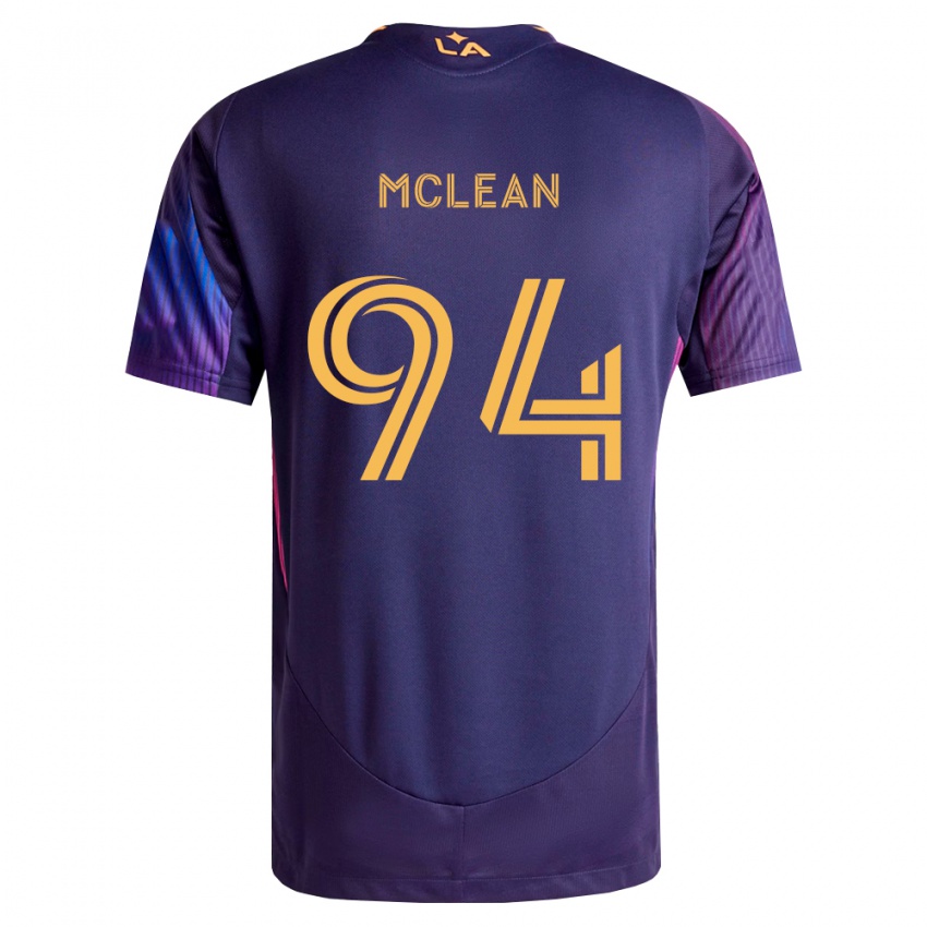 נשים Mateo Mclean #94 סגול עמוק צהוב הרחק ג'רזי 2026/27 חולצה קצרה