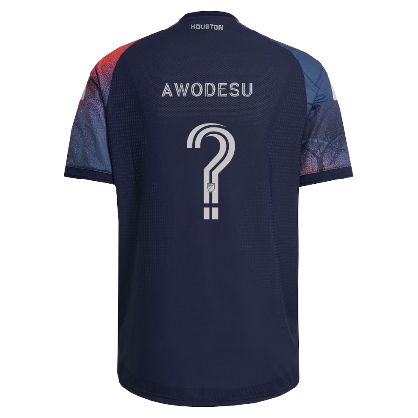 נשים Femi Awodesu #0 כחול עמוק לבן כתום הרחק ג'רזי 2026/27 חולצה קצרה