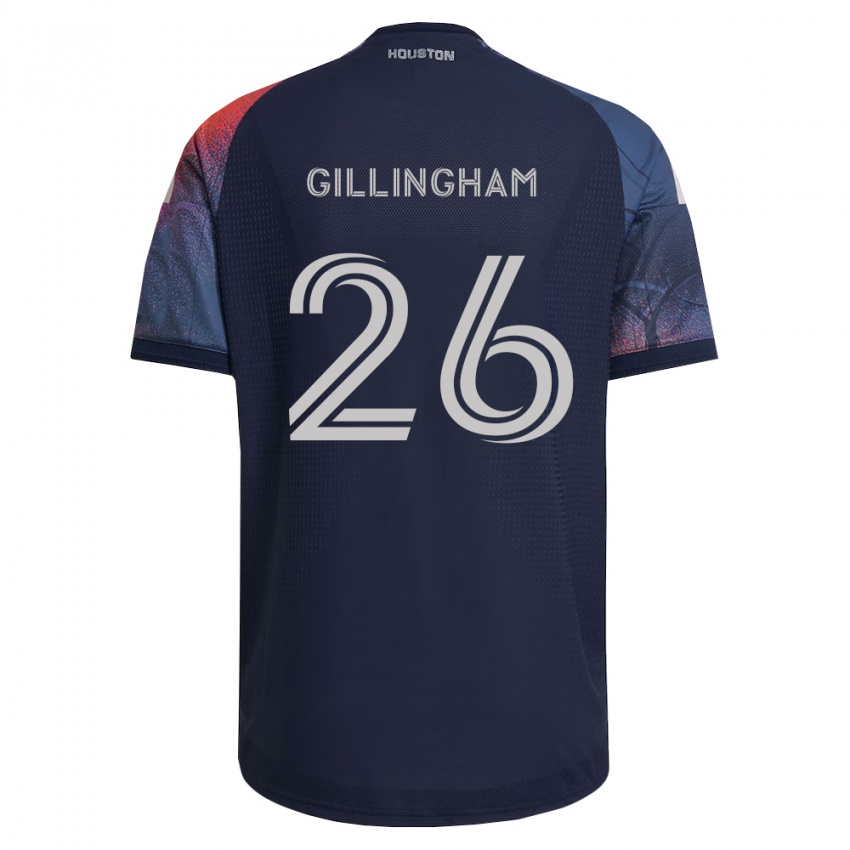נשים Blake Gillingham #26 כחול עמוק לבן כתום הרחק ג'רזי 2026/27 חולצה קצרה