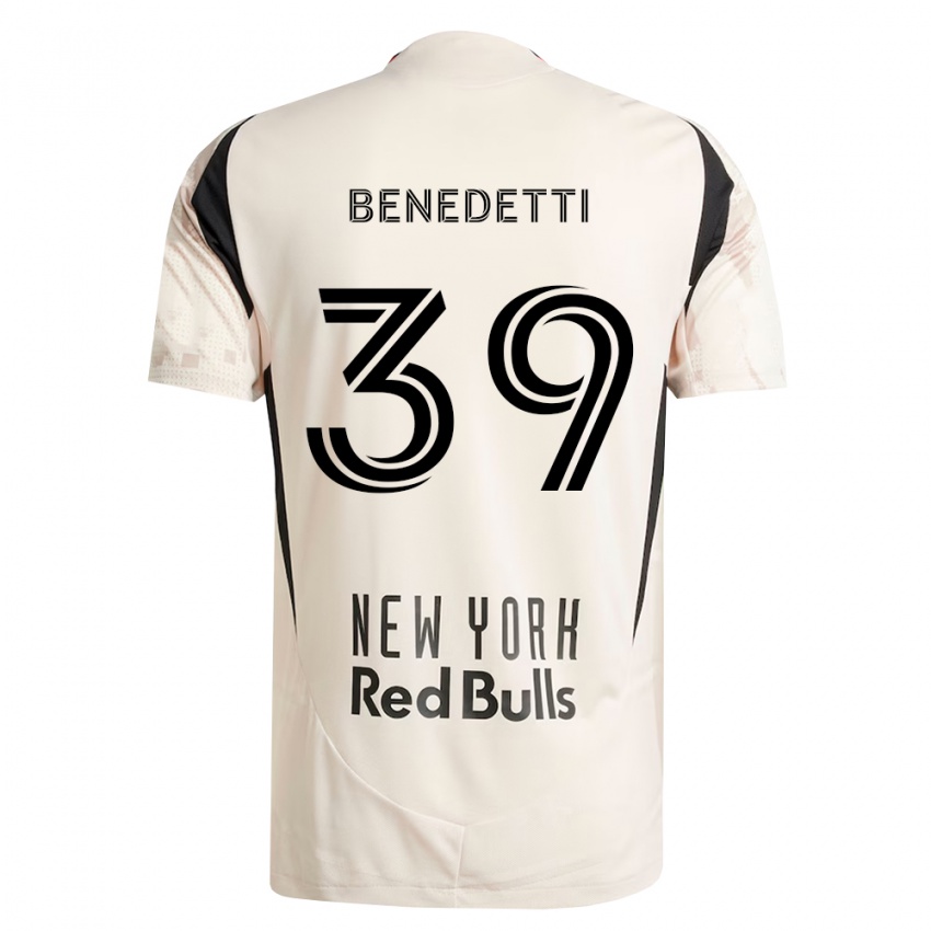 נשים Nehuén Benedetti #39 לבן מחוץ לאדום שחור הרחק ג'רזי 2026/27 חולצה קצרה