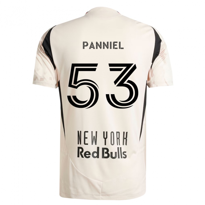 נשים Troi Panniel #53 לבן מחוץ לאדום שחור הרחק ג'רזי 2026/27 חולצה קצרה