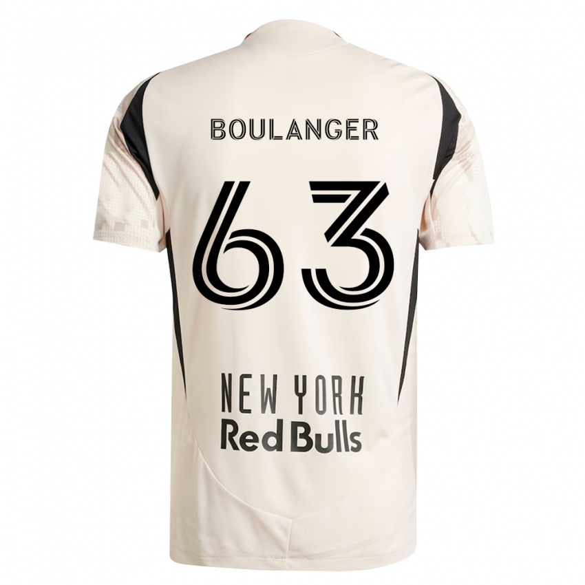נשים Brady Boulanger #63 לבן מחוץ לאדום שחור הרחק ג'רזי 2026/27 חולצה קצרה