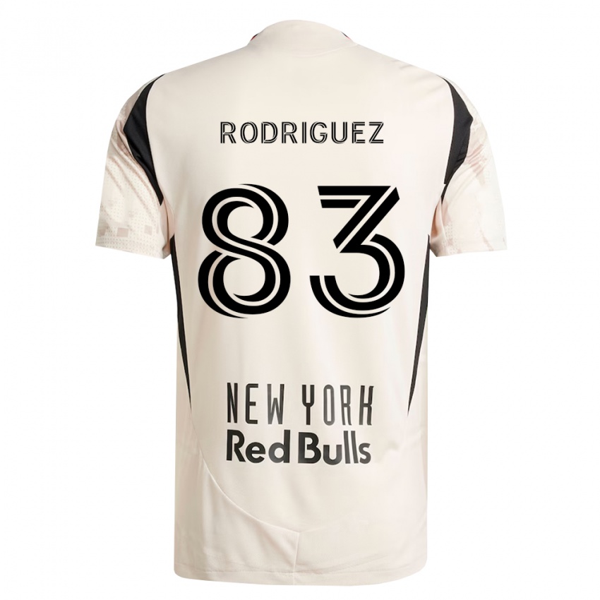 נשים Benjamin Rodriguez #83 לבן מחוץ לאדום שחור הרחק ג'רזי 2026/27 חולצה קצרה