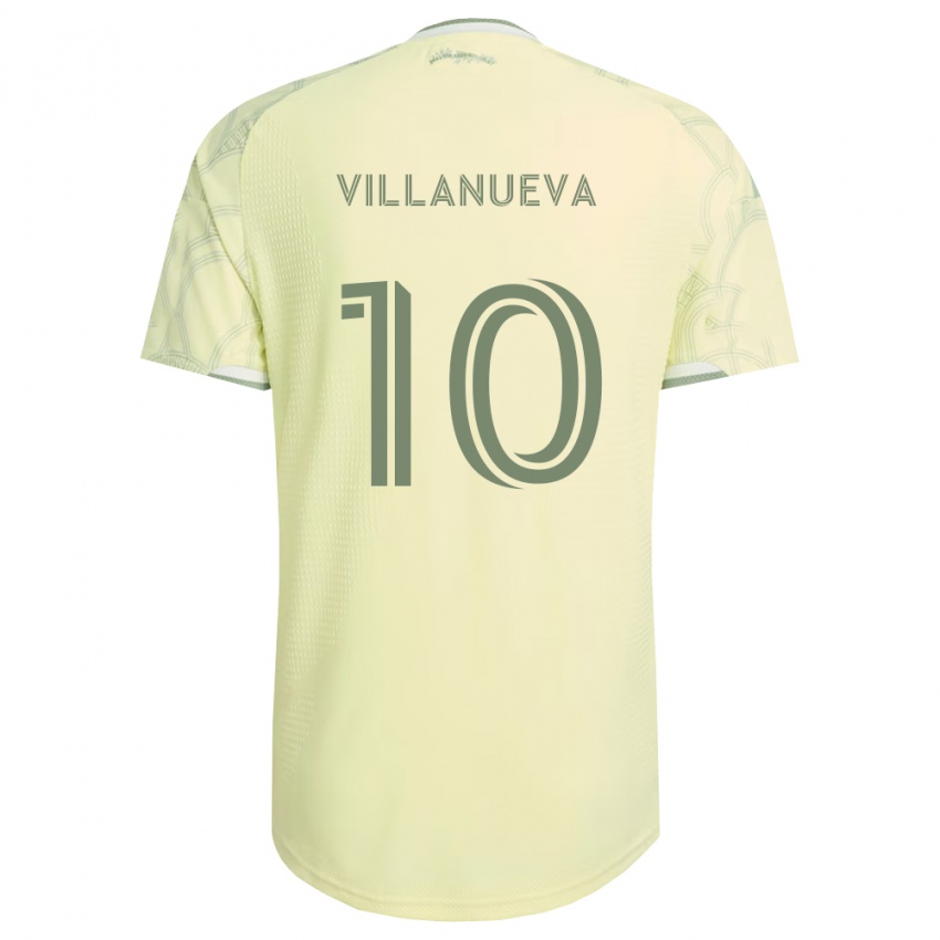נשים Jordan Villanueva #10 בז' לבן הרחק ג'רזי 2026/27 חולצה קצרה