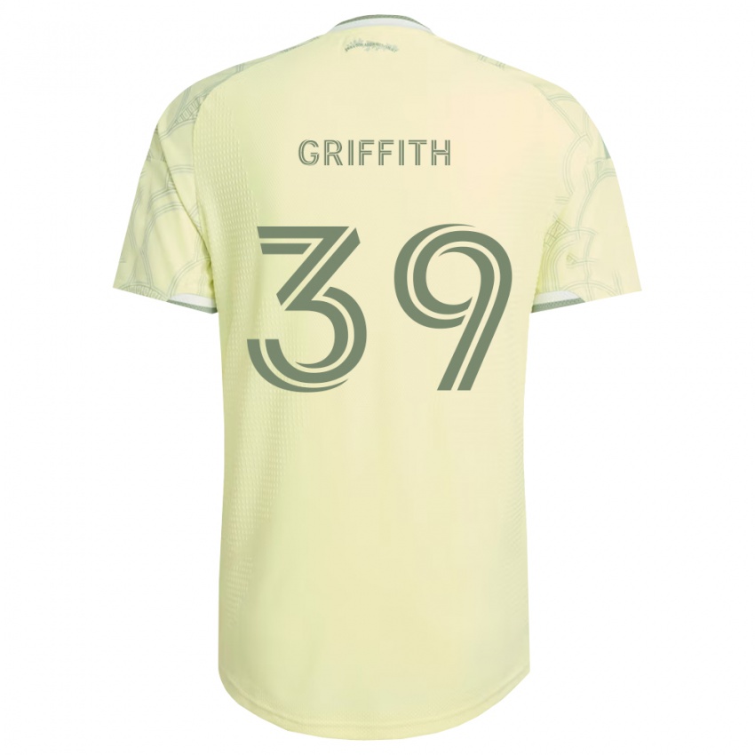 נשים Colin Griffith #39 בז' לבן הרחק ג'רזי 2026/27 חולצה קצרה