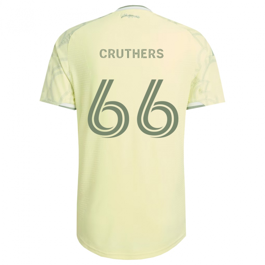נשים Cole Cruthers #66 בז' לבן הרחק ג'רזי 2026/27 חולצה קצרה