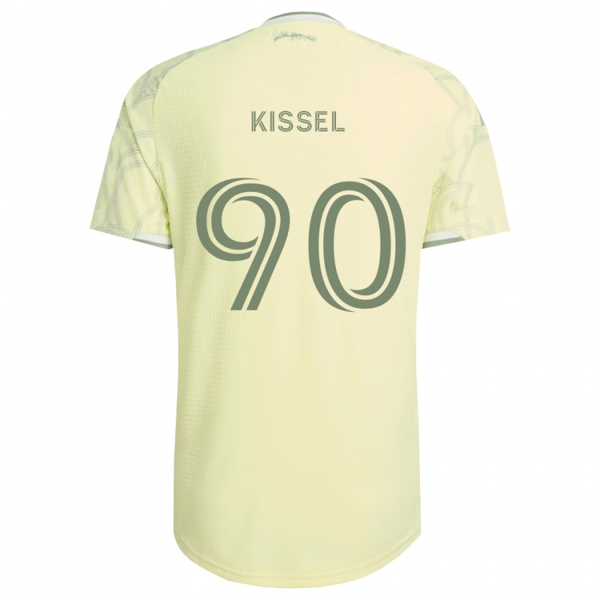 נשים Maximilian Kissel #90 בז' לבן הרחק ג'רזי 2026/27 חולצה קצרה