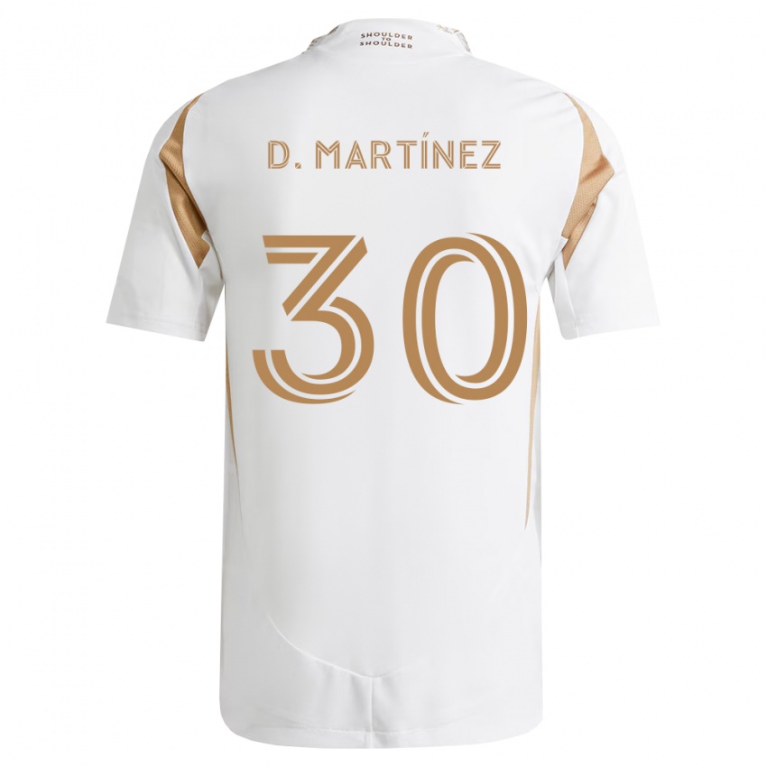 נשים David Martínez #30 לבן חום הרחק ג'רזי 2026/27 חולצה קצרה