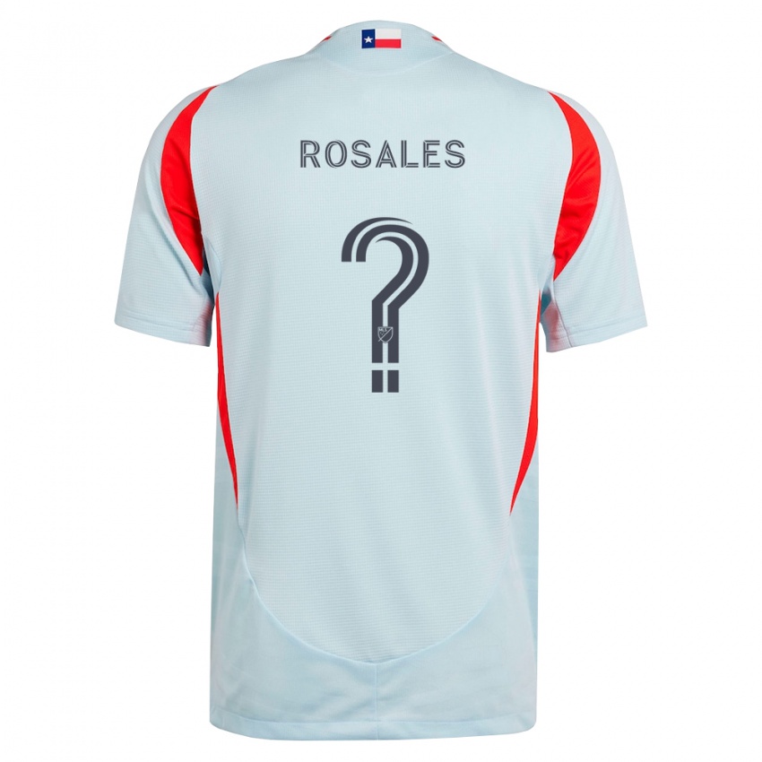 נשים Erik Rosales #0 אפור כהה לבן אדום הרחק ג'רזי 2026/27 חולצה קצרה