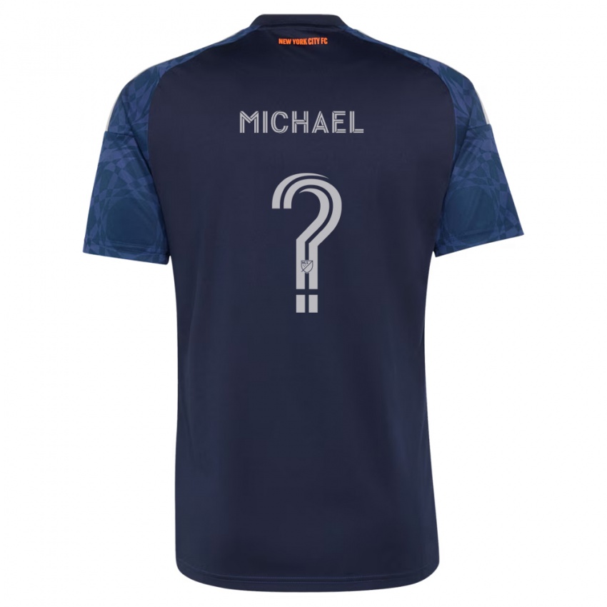 נשים Jordan Michael #0 כחול עמוק לבן הרחק ג'רזי 2026/27 חולצה קצרה